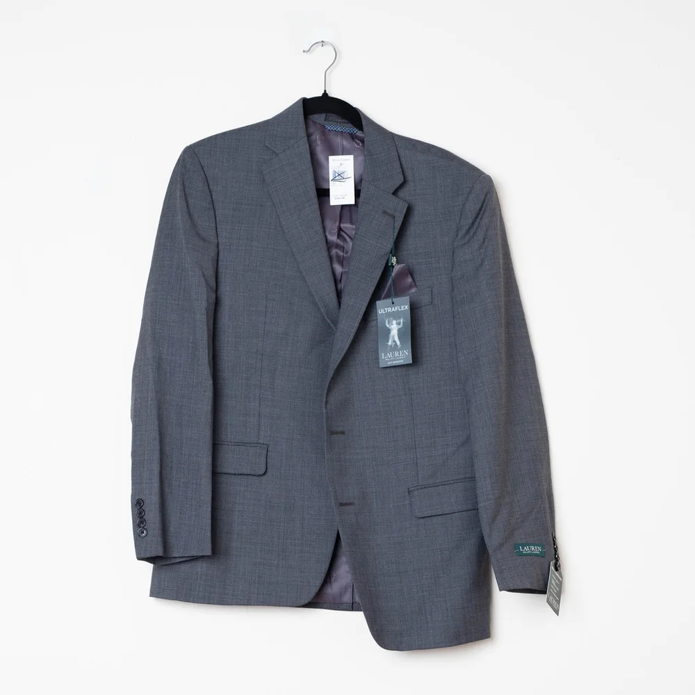 NWT Ralph Lauren Suit Jacket, Men's Lattimore Single-Breasted, Lined Jacket 40R